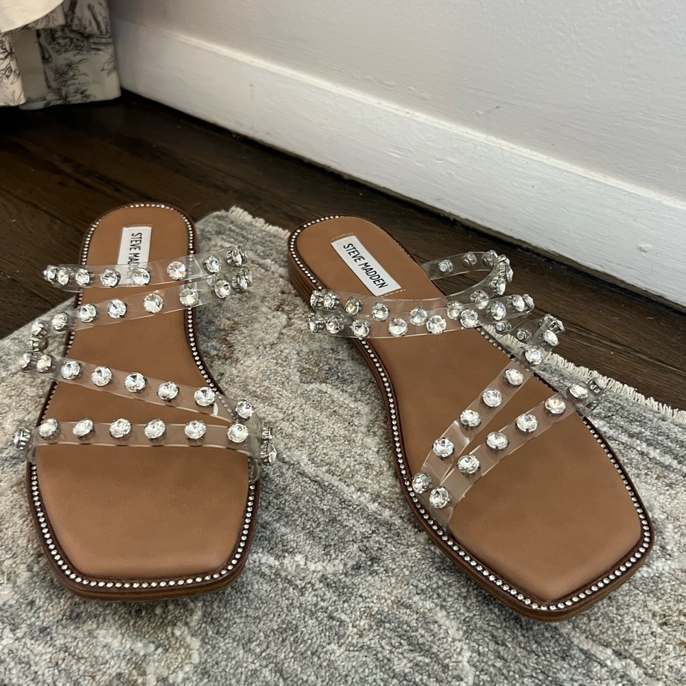 Steve Madden Jeweled Sandals